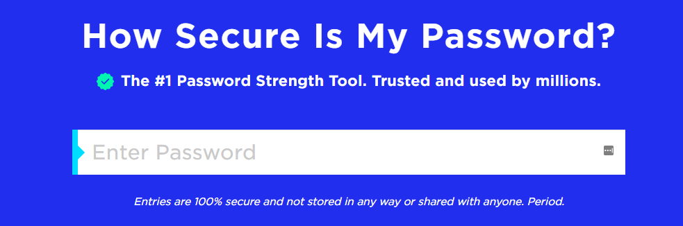 Secure Joomla and test the strength of a password