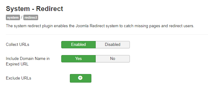 Joomla plugin system redirect