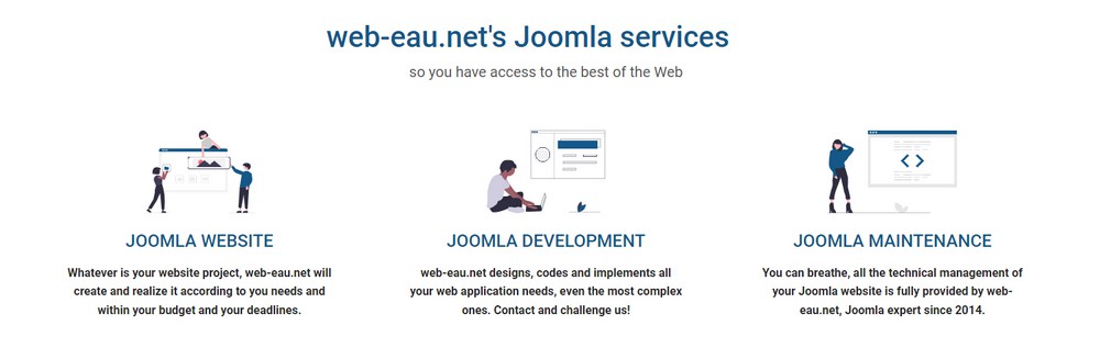 web-eau.net home page services