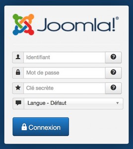 Authentification Joomla